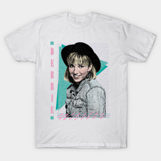 Debbie Gibson 80s Styled Aesthetic Design - 80s Aesthetic - T