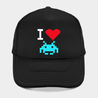 I LOVE SPACE INVADERS Hat