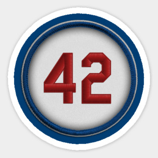 Jackie 42 Sticker