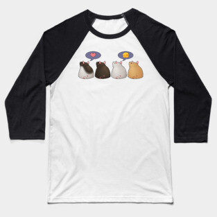 Rat Love Baseball T-Shirt