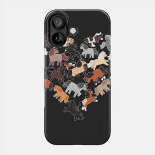 Horse Heart Phone Case