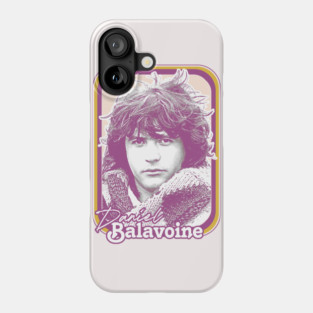 Daniel Balavoine // Francophile Design Phone Case