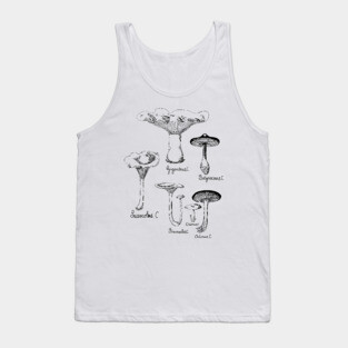 Wild Mushroom | For Fungi Foraging Fungiphiles Tank Top