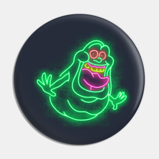 Neon ghost Pin