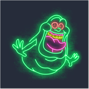 Neon ghost Posters and Art