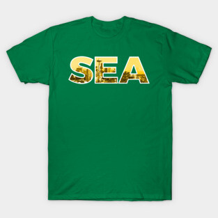 Seattle Supersonics SEA Skyline T-Shirt