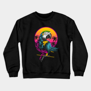 Rad Parrot Crewneck Sweatshirt
