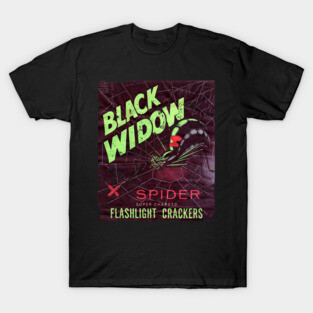 Back Widow Fireworks T-Shirt