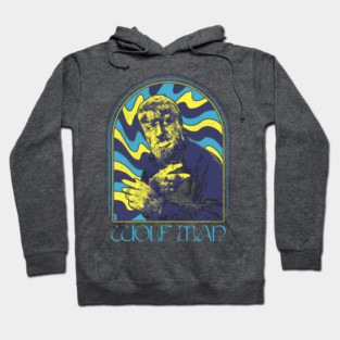 Psychedelic Wolf Man Hoodie