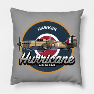 Hawker Hurricane Malta Pillow