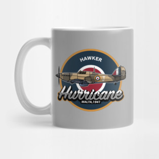 Hawker Hurricane Malta Mug