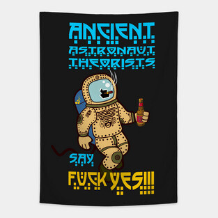 Ancient Astronaut Tapestry