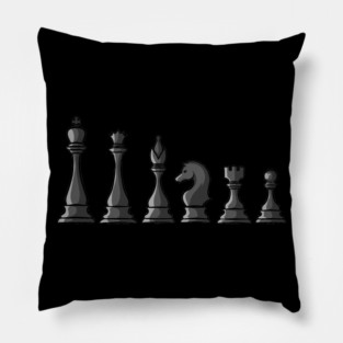Chess Pieces Pillow