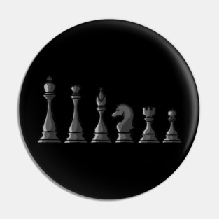 Chess Pieces Pin