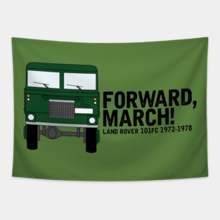 Forward, March! Tapestry