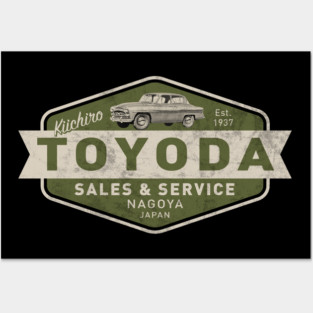 Vintage Toyota Posters and Art