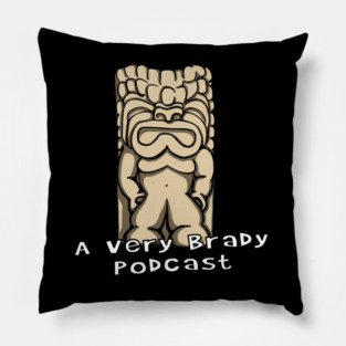 A Very Brady Tiki Idol Pillow