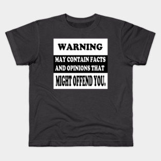 Warning Kids T-Shirt