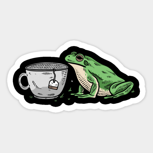 None Of My Business Frog Magnet by dumbshirts