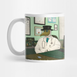 21st century plague doctor Mug
