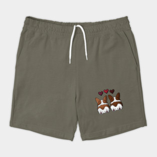 Corgi Love Shorts