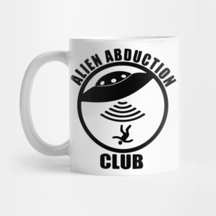 Funny Alien Abduction Club Mug