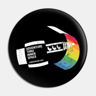 Adventure Thru Inner Space Vintage Pin