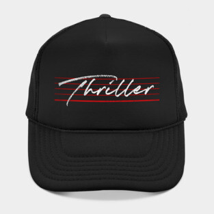 Thriller ///// Vintage 80s Style Design Hat