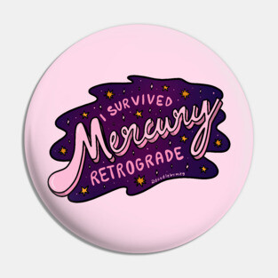 Mercury Retrograde Pin
