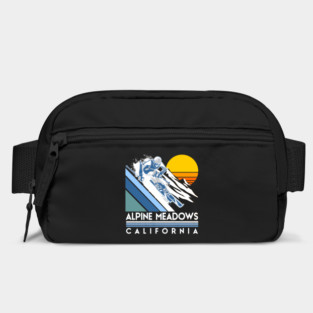 Alpine Meadows California Retro Ski Bag