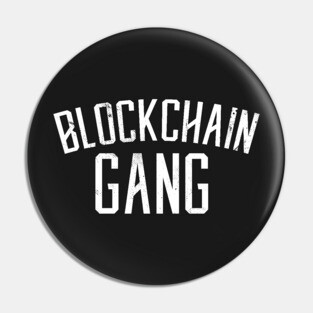 Blockchain Gang Pin