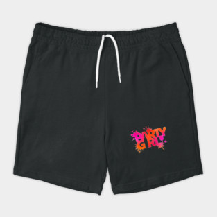 Party Girl typography design Shorts