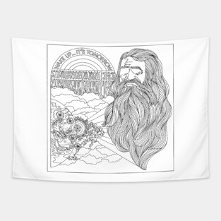 WAKE UP ITS TOMORROW Tapestry