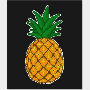 Pineapple Posters and Art
