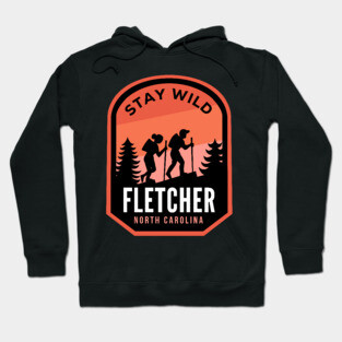Fletcher North Carolina Hiking in Nature Hoodie