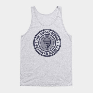 The Oxford Comma Grammar Society Tank Top