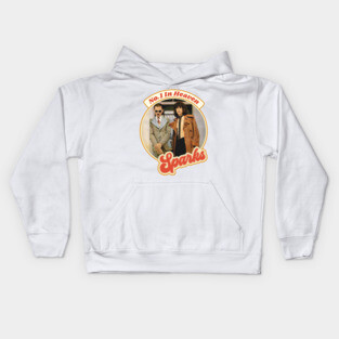 Retro Sparks Band Heaven Tribute Kids Hoodie