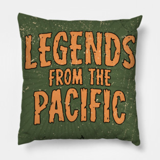 Legends from the Pacific Logo Pillow