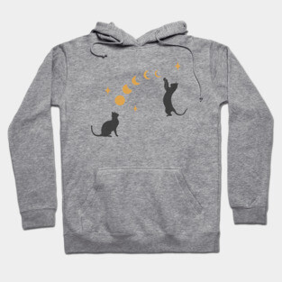 Cat and Moon #1 Hoodie