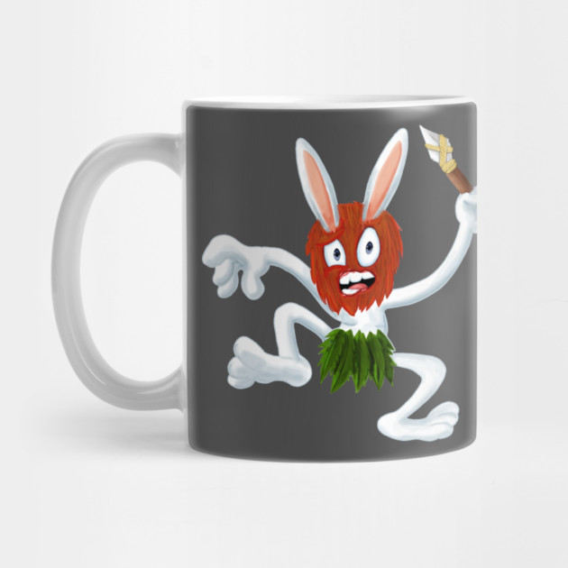 TRIBAL RABBIT by droidmonkey