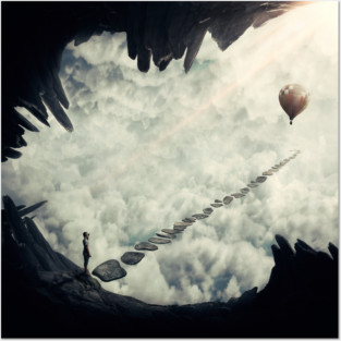 pathway to my dream Posters and Art