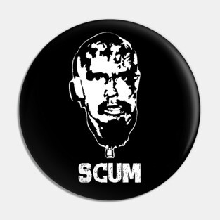 GG Allin scum Pin
