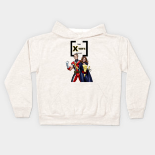 The X-Wife Podcast Art of Lucas Design Kids Hoodie