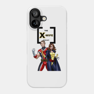 The X-Wife Podcast Art of Lucas Design Phone Case