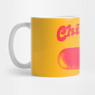Chill Pill  /// Retro Aesthetic Design Mug