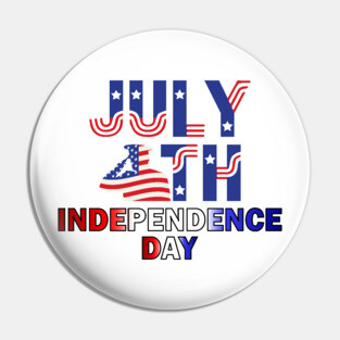 Independence Day Pin