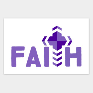 Faith Christian Jesus Cross Sticker