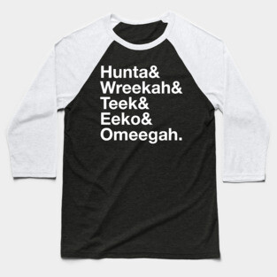Bad Batch Helvetica List Baseball T-Shirt