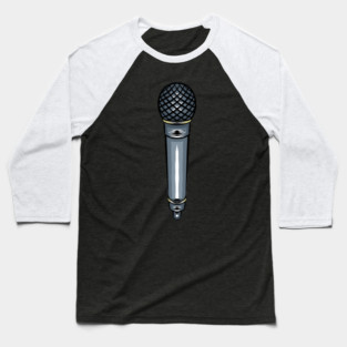 Microphone Baseball T-Shirt