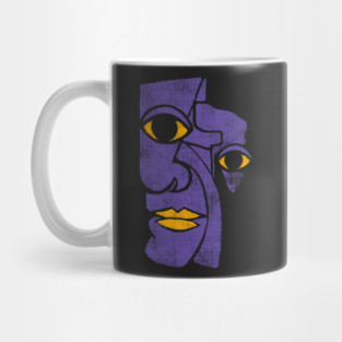 Picasso face (ultra violet refined) Mug